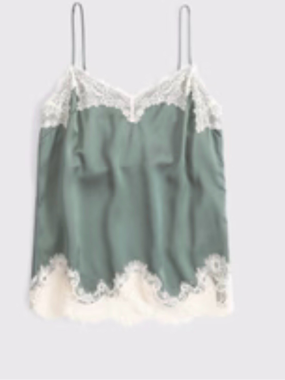Lace trim camisole